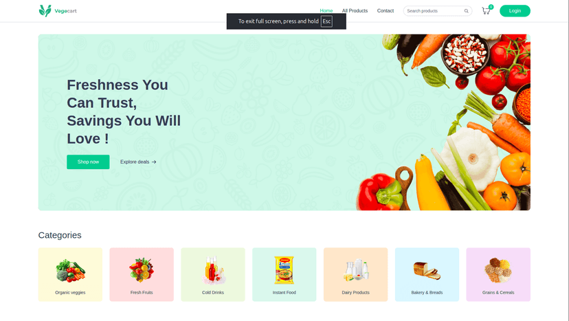 Thumbnail for VegeCart