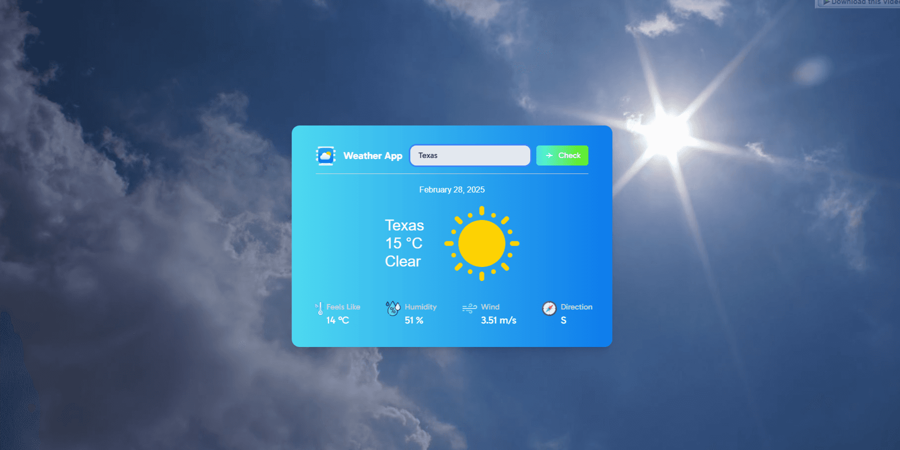 Weather Dashboard